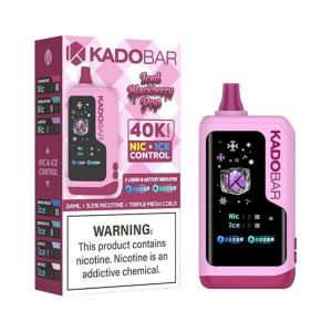 Kado Bar NI40K Puff Disposable Iced Blackberry Pop – Puffezee
