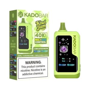 Kado Bar NI40K Puff Disposable Kiwi Jam – Puffezee