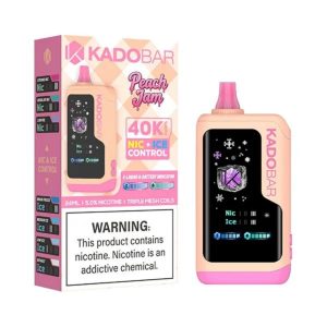Kado Bar NI40K Puff Disposable Peach Jam – Puffezee