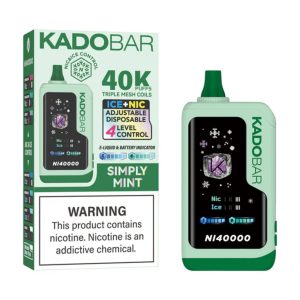 Kado Bar NI40K Puff Disposable Simply Mint – Puffezee