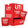 LIT THC Gummies 1000MG 25CT Strawberry Cough – Puffezee
