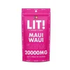LIT THC Gummies 20000MG 1PK 40CT Maui Waui – Puffezee