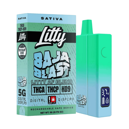 Litty Live Diamond THCA THCP HD9 Disposables 5G