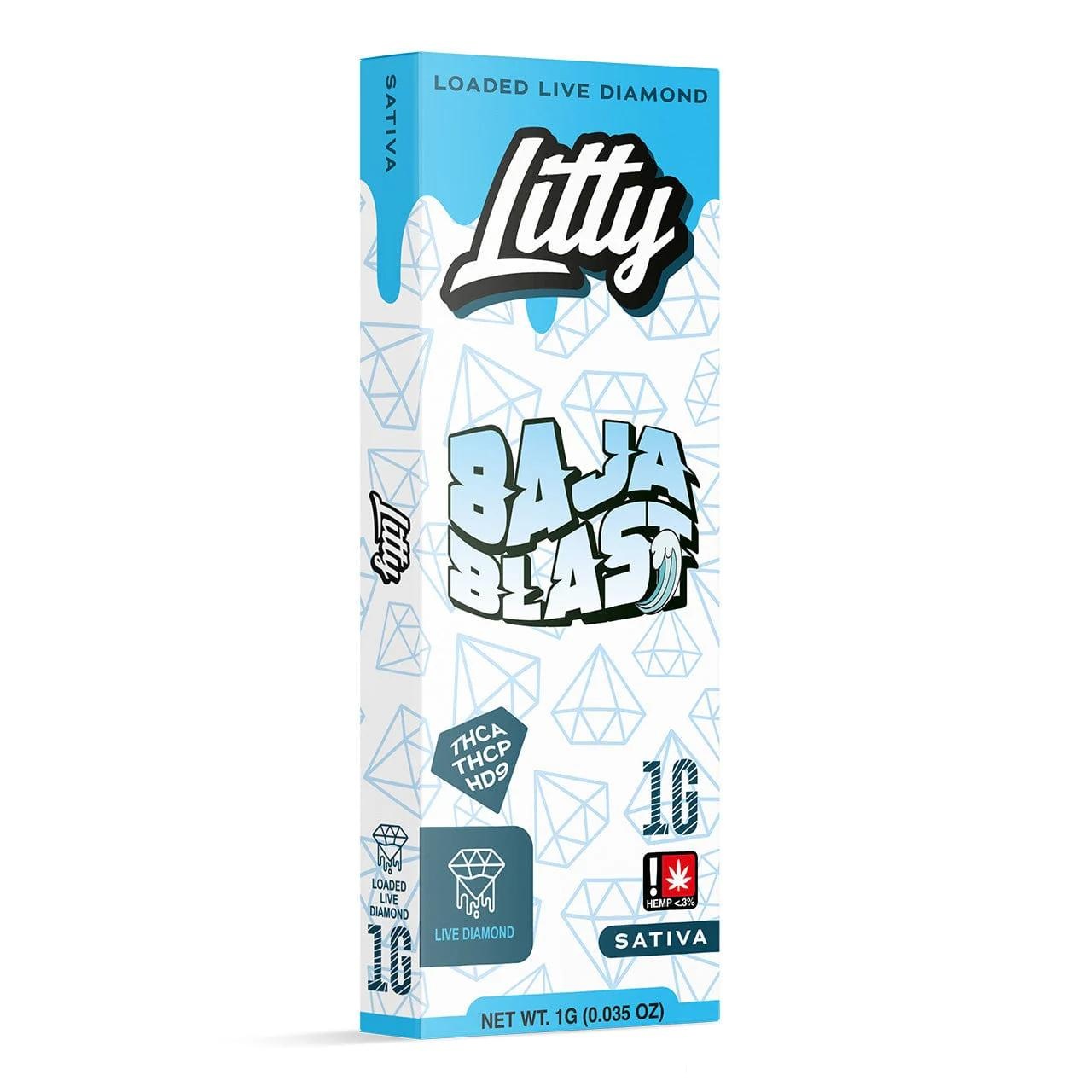 Litty Live Diamond THCA THCP HD9 Disposables 1G - Image 7