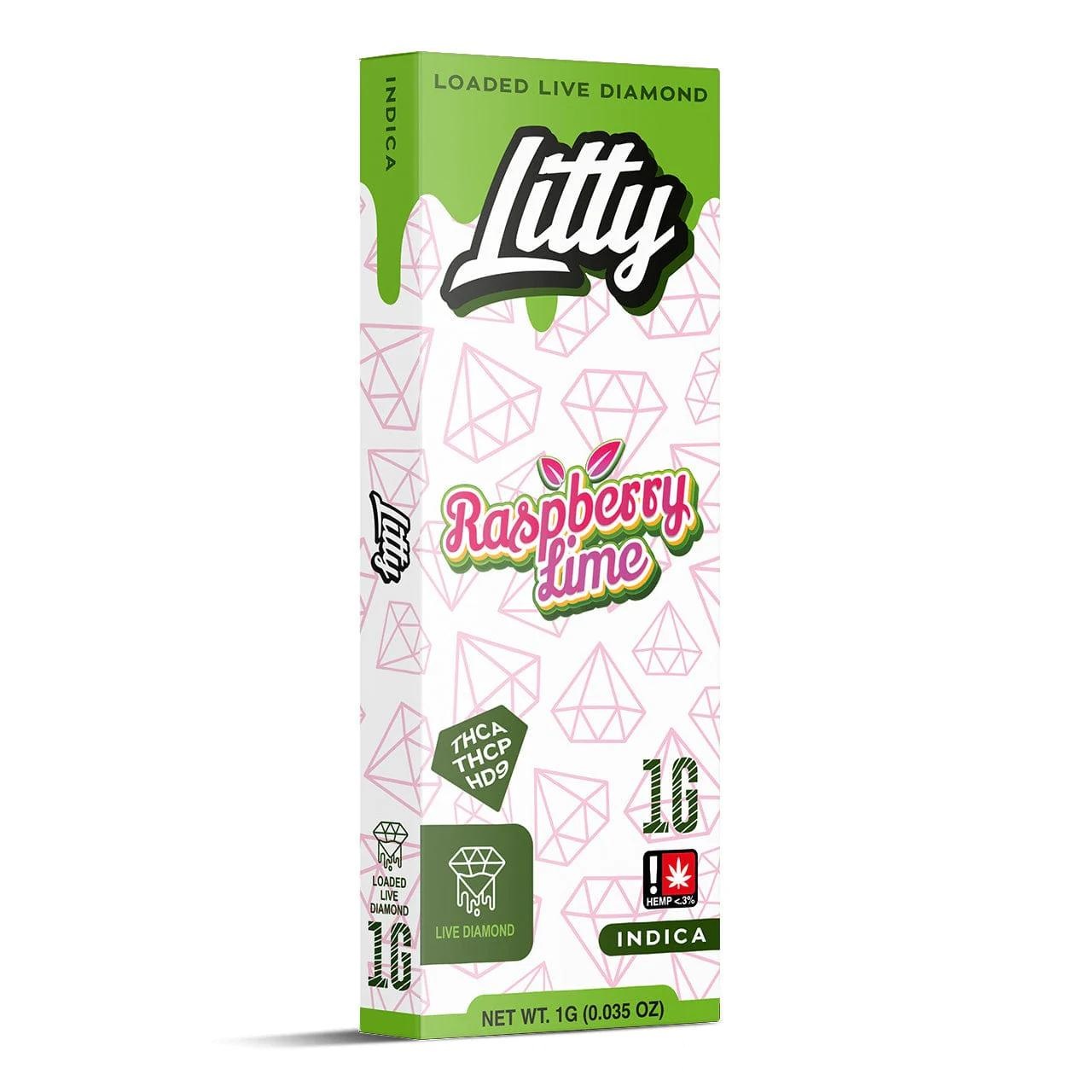 Litty Live Diamond THCA THCP HD9 Disposables 1G - Image 3
