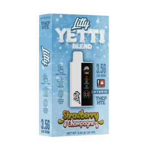 Litty Yetti Live Rosin Blend THCP HTE Disposables 3.5G at Puffezee