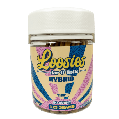 Loosies Jar O' Rolls THCP Prerolls -50COUNT
