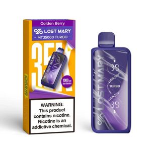 Lost Mary MT 35000 Puff Turbo Disposable Golden Berry – Puffezee
