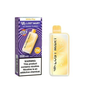 Lost Mary MT 35000 Puff Turbo Disposable Pixy Edition White Pixy – Puffezee