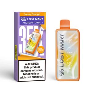 Lost Mary MT 35000 Puff Turbo Disposable Sunny Orange – Puffezee