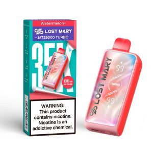 Lost Mary MT 35000 Puff Turbo Disposable Watermelon Plus – Puffezee