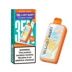 Lost Mary MT Turbo Disposable 35000 Puff Rocket Freeze – Puffezee