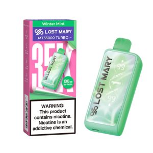 Lost Mary MT Turbo Disposable 35000 Puff Winter Mint – Puffezee
