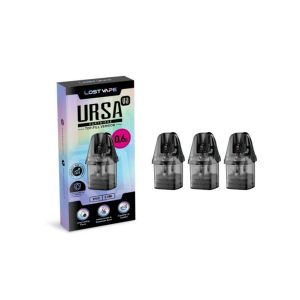 Lost Vape Ursa Replacement Pod Cartridge V3 3PK 0.6 OHMS – Puffezee