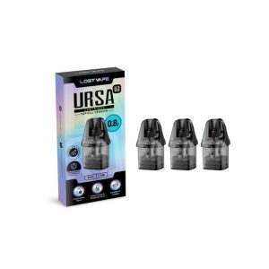 Lost Vape Ursa Replacement Pod Cartridge V3 3PK 0.8 OHMS – Puffezee