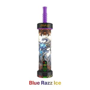 MFU SHISHA X1 Hookah 40000 Puff Disposable Blue Razz Ice – Puffezee