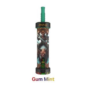 MFU SHISHA X1 Hookah 40000 Puff Disposable Gum Mint – Puffezee