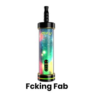 MFU SHISHA X2 Hookah 60000 Puff Disposable Fcking Fab – Puffezee