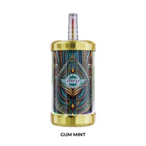 MFU SHISHA X3 Hookah 150000 Puff Disposable Gum Mint – Puffezee