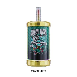 MFU SHISHA X3 Hookah 150000 Puff Disposable Miami Mint – Puffezee