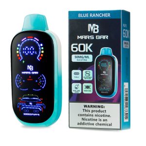 Mars Bar 60K Puff Disposable Blue Rancher – Puffezee