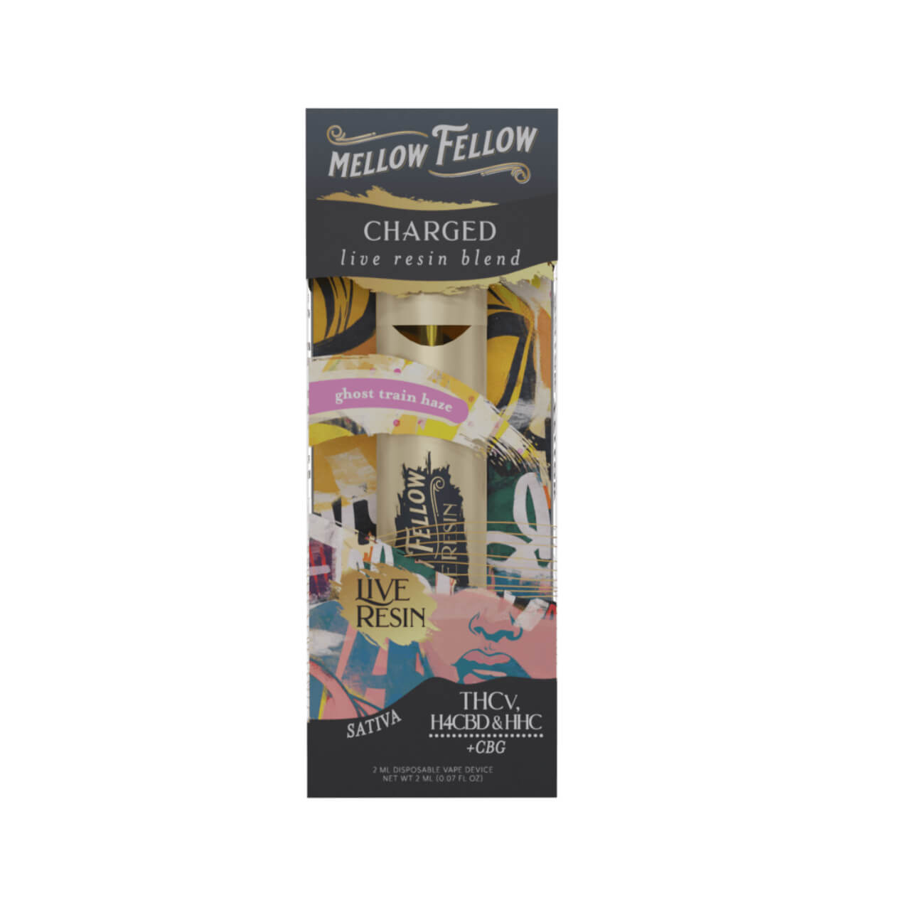 Mellow Fellow Live Resin Blend Disposable - 2ML - Image 17