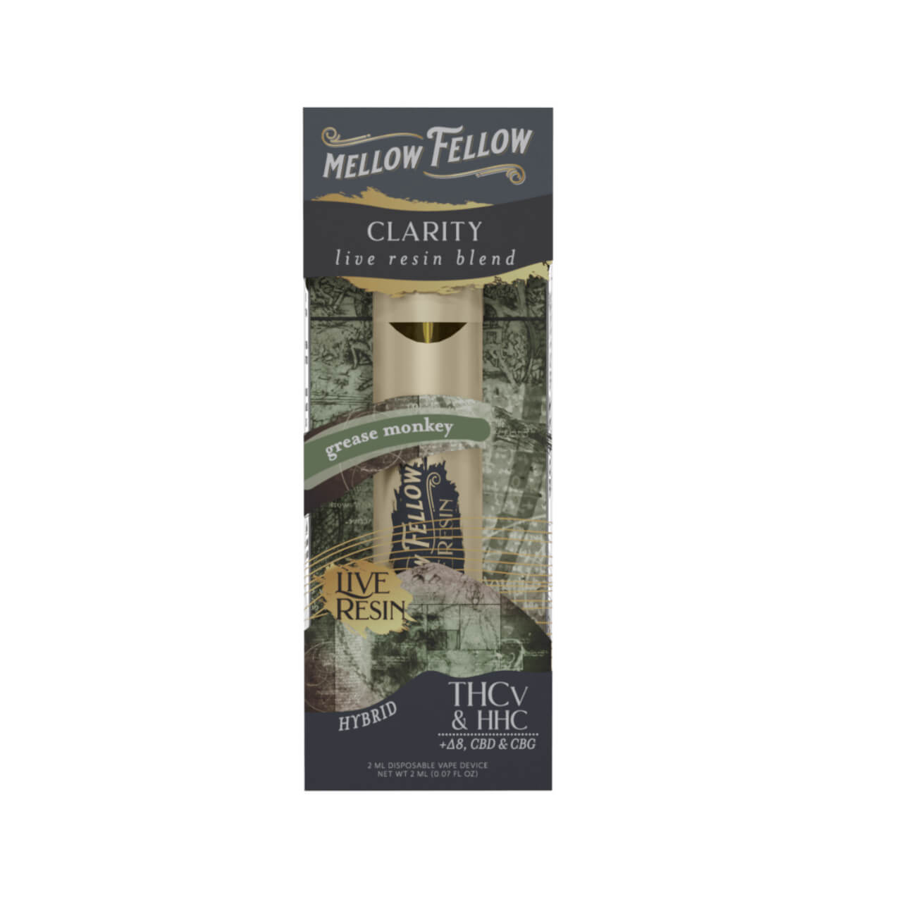 Mellow Fellow Live Resin Blend Disposable - 2ML - Image 16