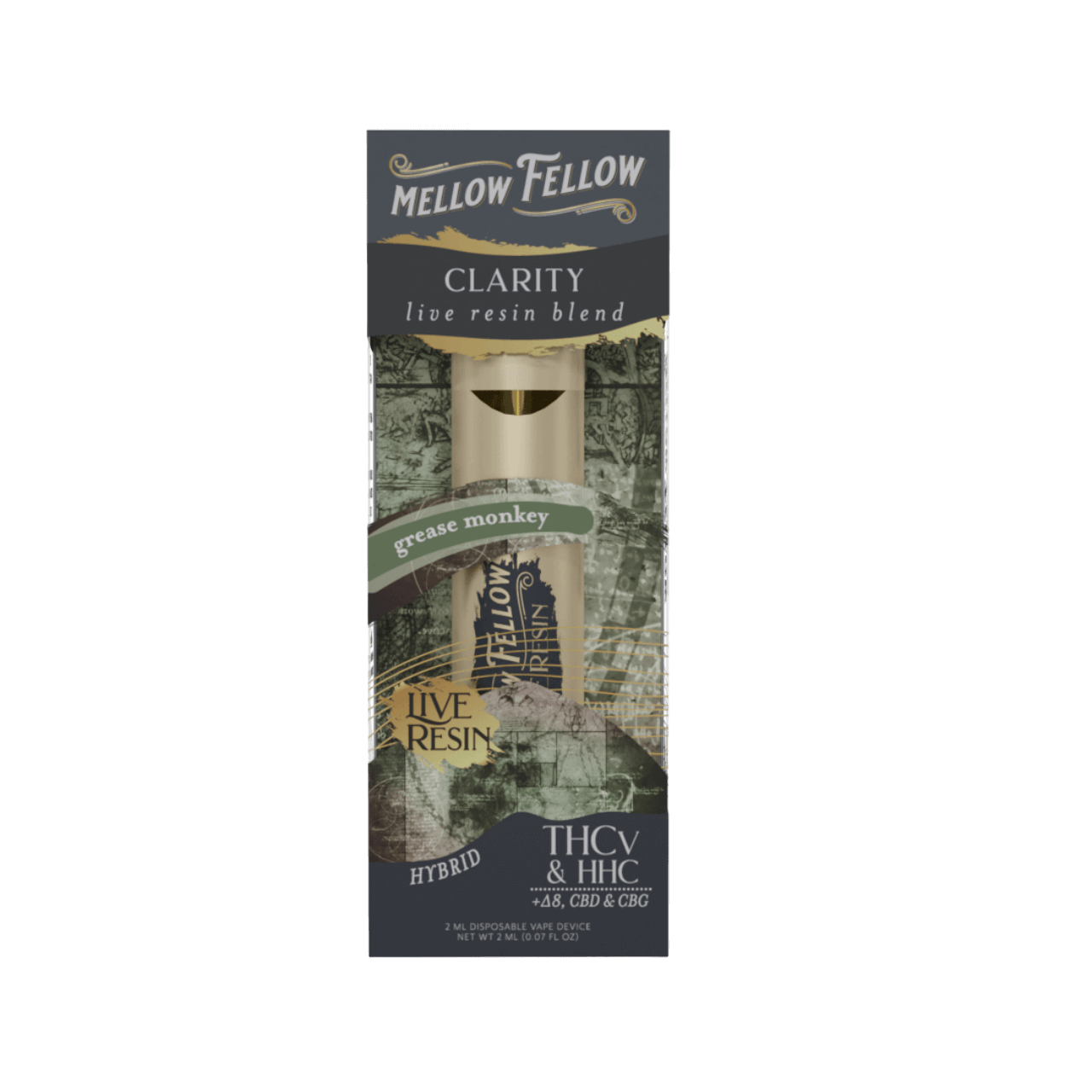Mellow Fellow Live Resin Blend Disposable - 2ML
