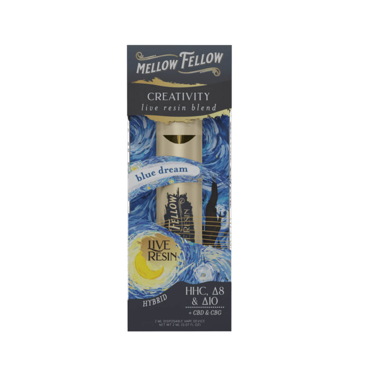 Mellow Fellow Live Resin Blend Disposable - 2ML - Image 15