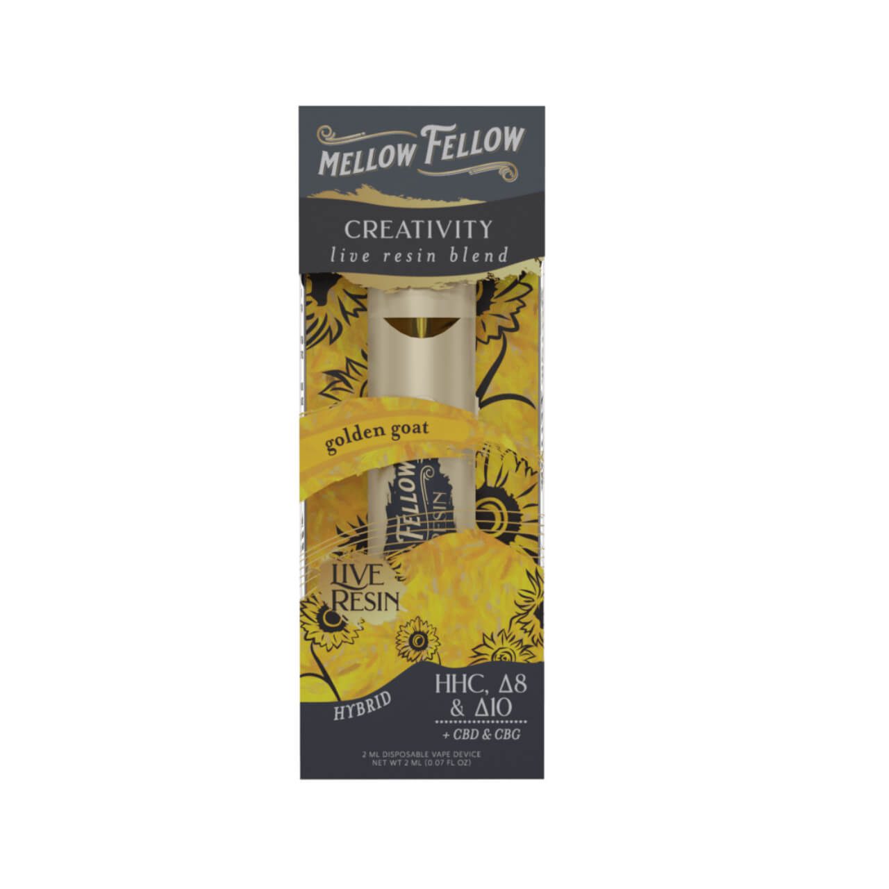 Mellow Fellow Live Resin Blend Disposable - 2ML - Image 14