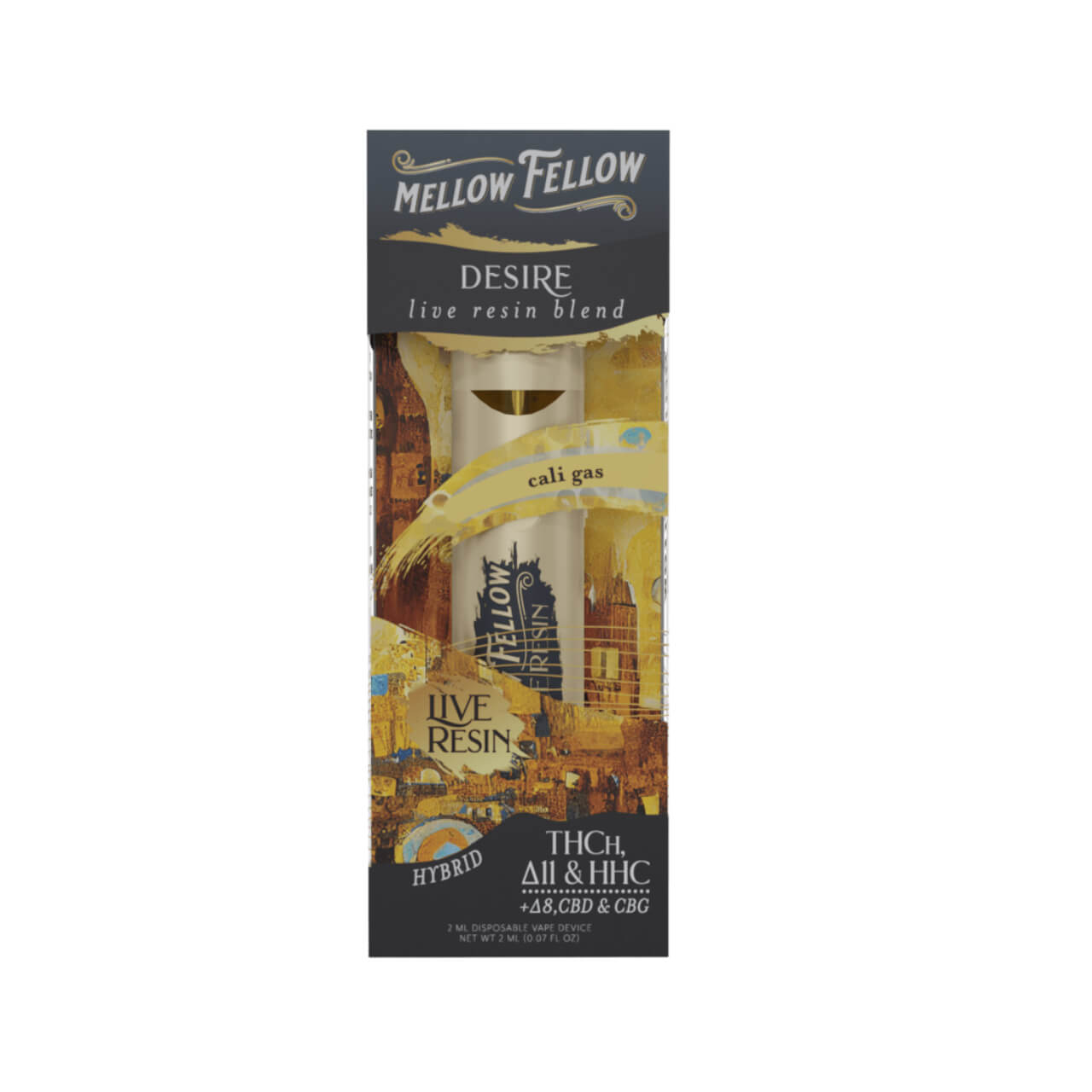 Mellow Fellow Live Resin Blend Disposable - 2ML - Image 13