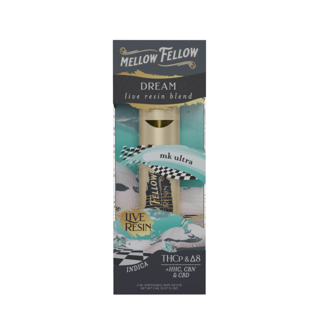 Mellow Fellow Live Resin Blend Disposable - 2ML - Image 12