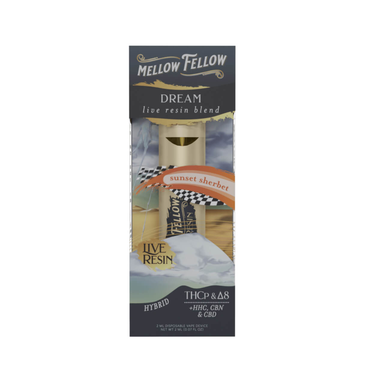 Mellow Fellow Live Resin Blend Disposable - 2ML - Image 11