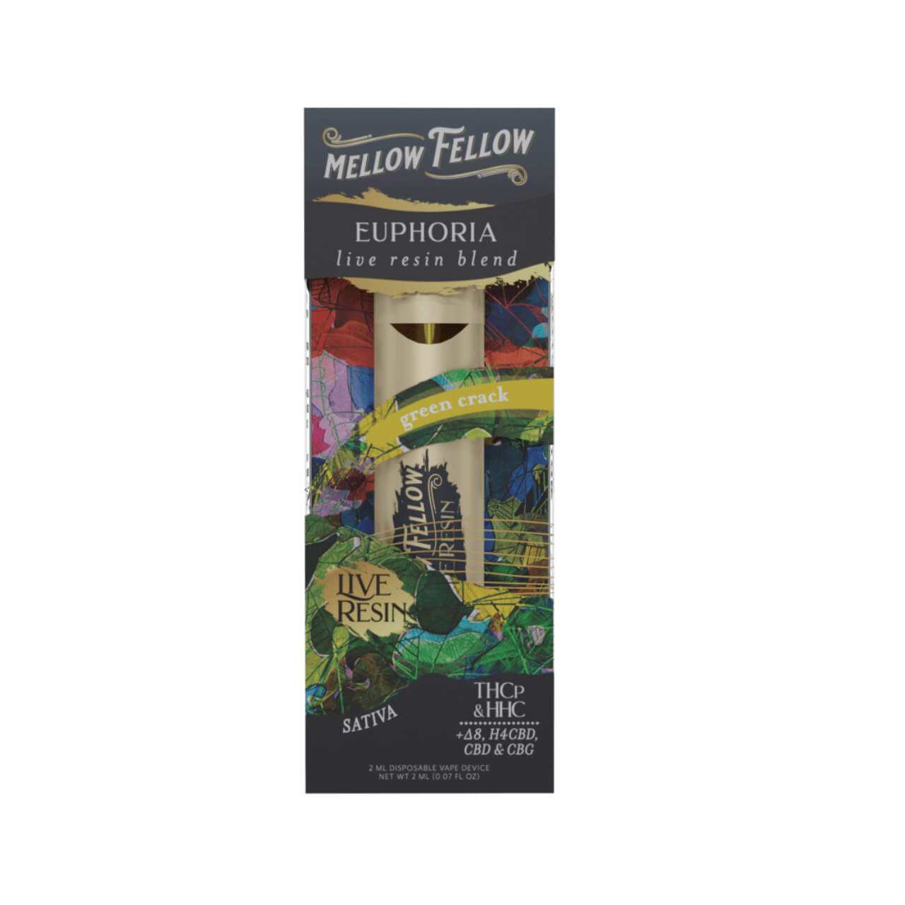 Mellow Fellow Live Resin Blend Disposable - 2ML - Image 10