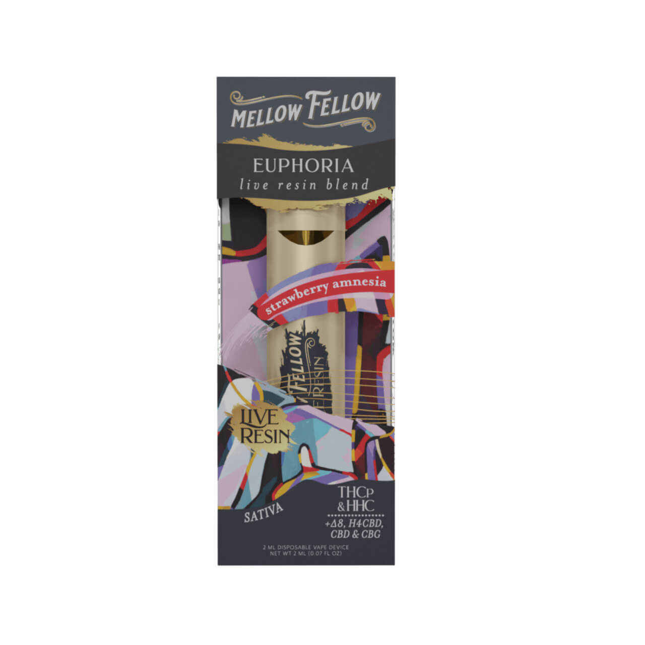 Mellow Fellow Live Resin Blend Disposable - 2ML - Image 9