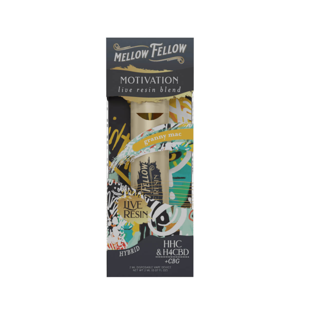 Mellow Fellow Live Resin Blend Disposable - 2ML - Image 7