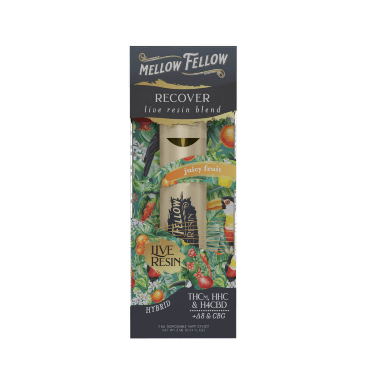 Mellow Fellow Live Resin Blend Disposable - 2ML - Image 6