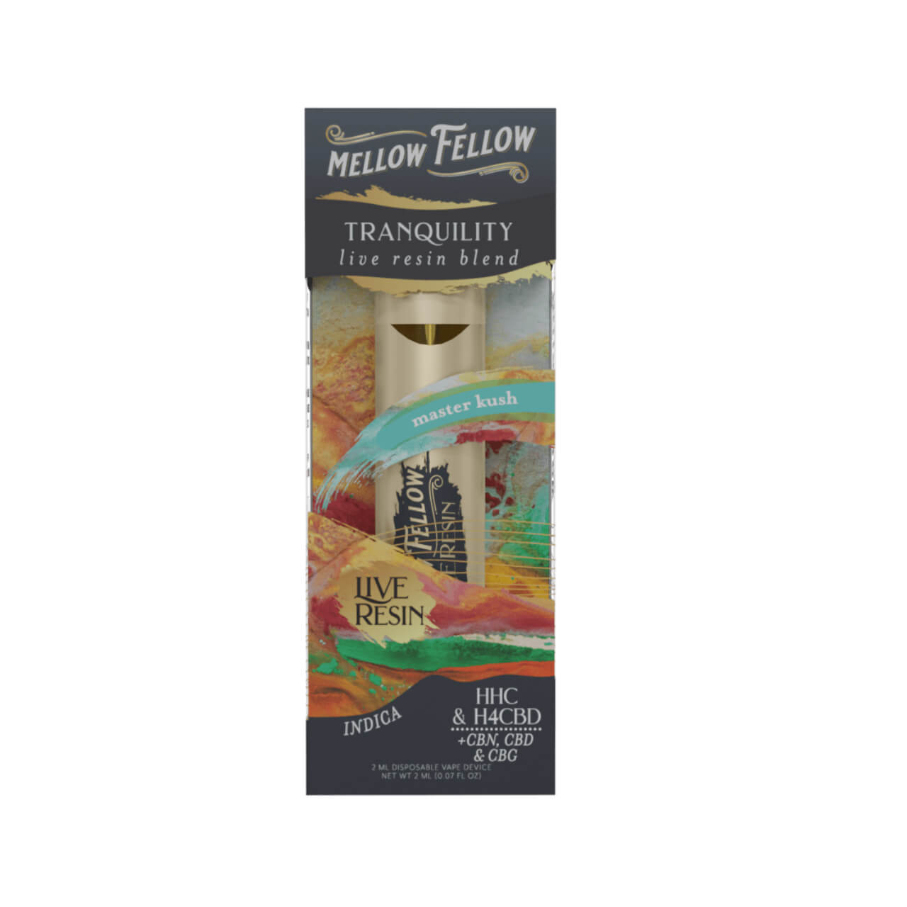 Mellow Fellow Live Resin Blend Disposable - 2ML - Image 5