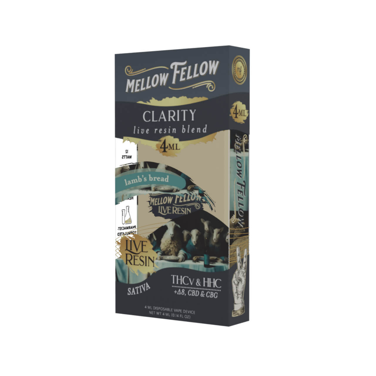 Mellow Fellow Live Resin Blend Disposable - 4ML - Image 4