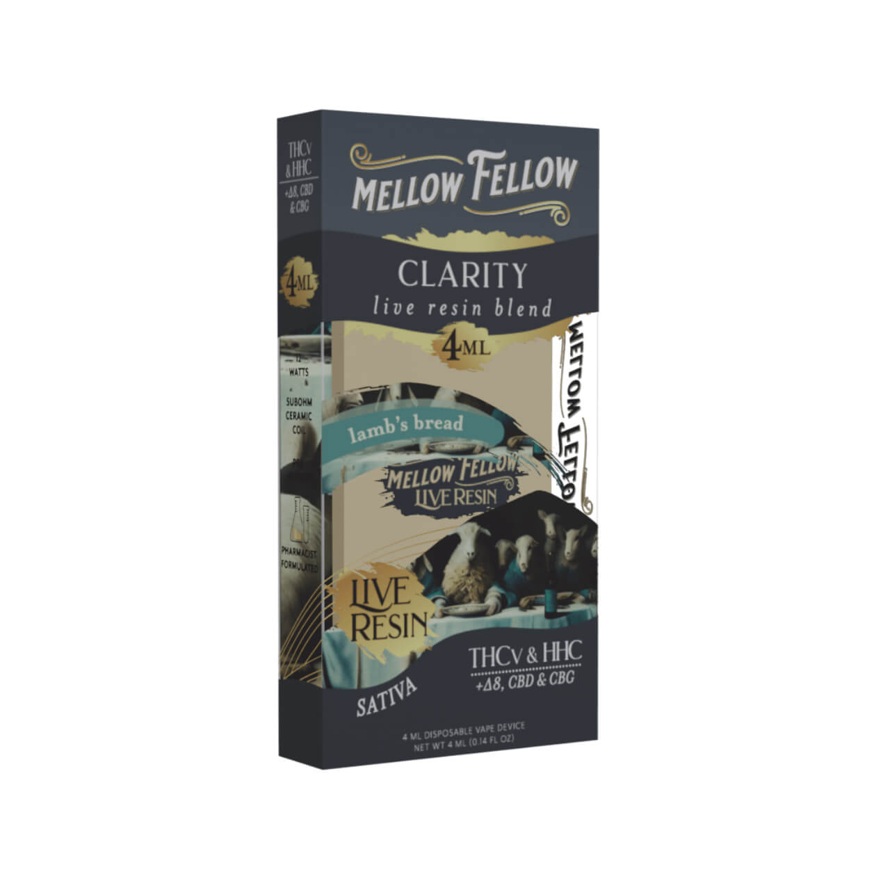 Mellow Fellow Live Resin Blend Disposable - 4ML - Image 5