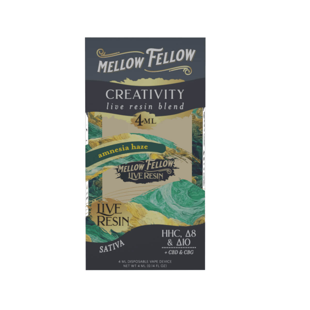 Mellow Fellow Live Resin Blend Disposable - 4ML - Image 6