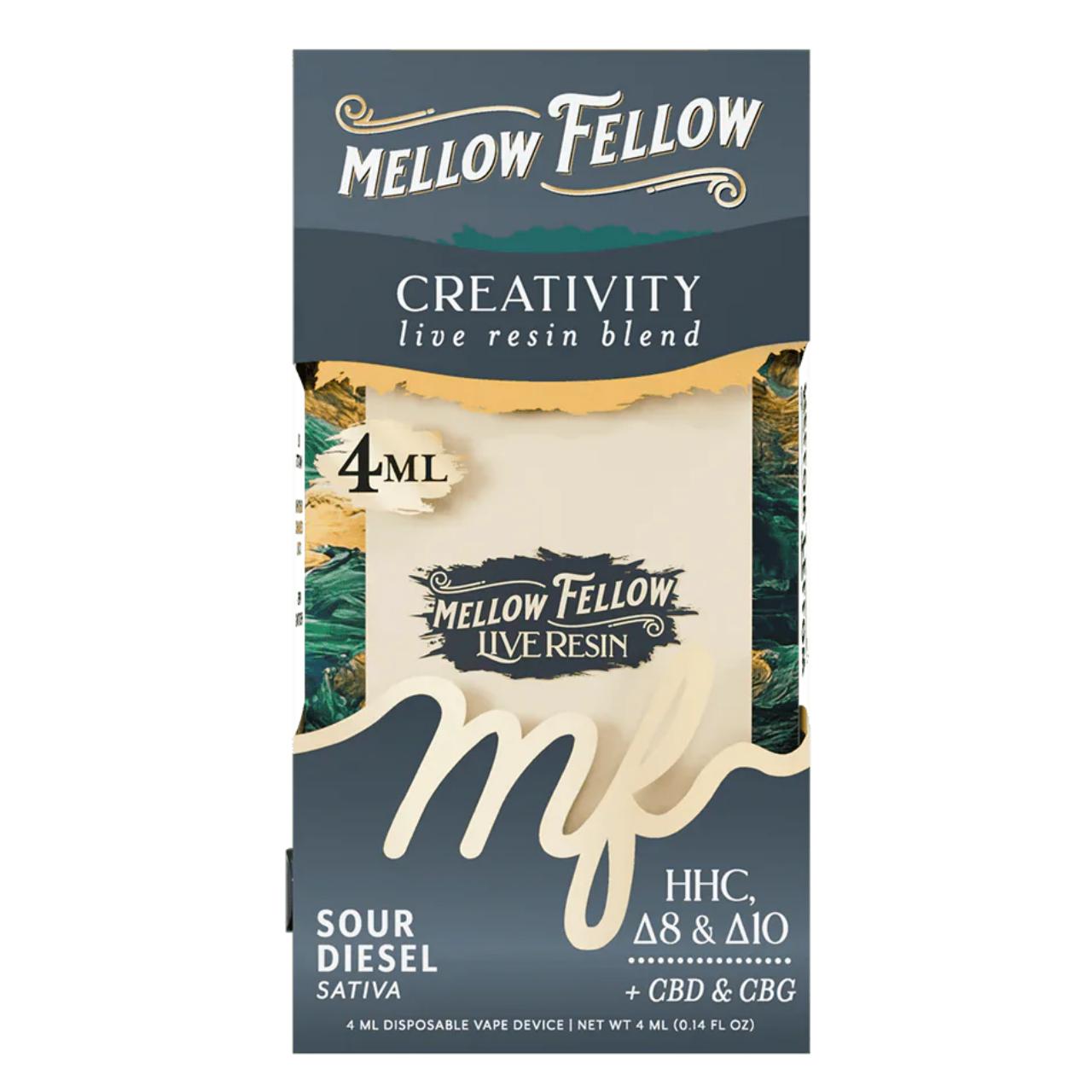 Mellow Fellow Live Resin Blend Disposable - 4ML - Image 17