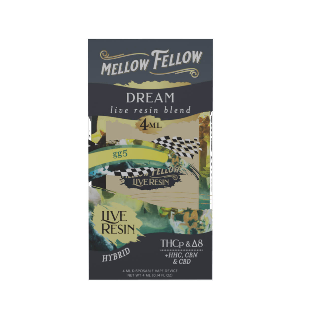 Mellow Fellow Live Resin Blend Disposable - 4ML - Image 7