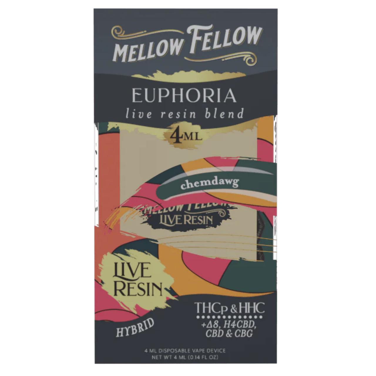 Mellow Fellow Live Resin Blend Disposable - 4ML - Image 18