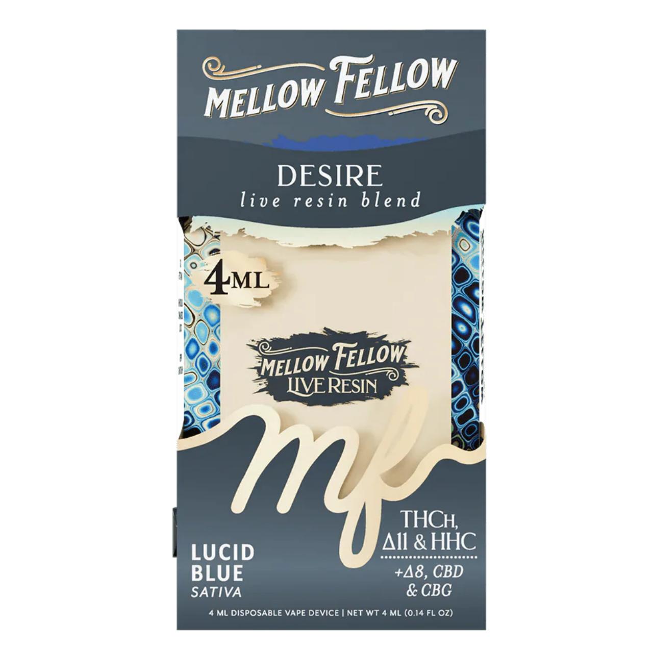 Mellow Fellow Live Resin Blend Disposable - 4ML - Image 19