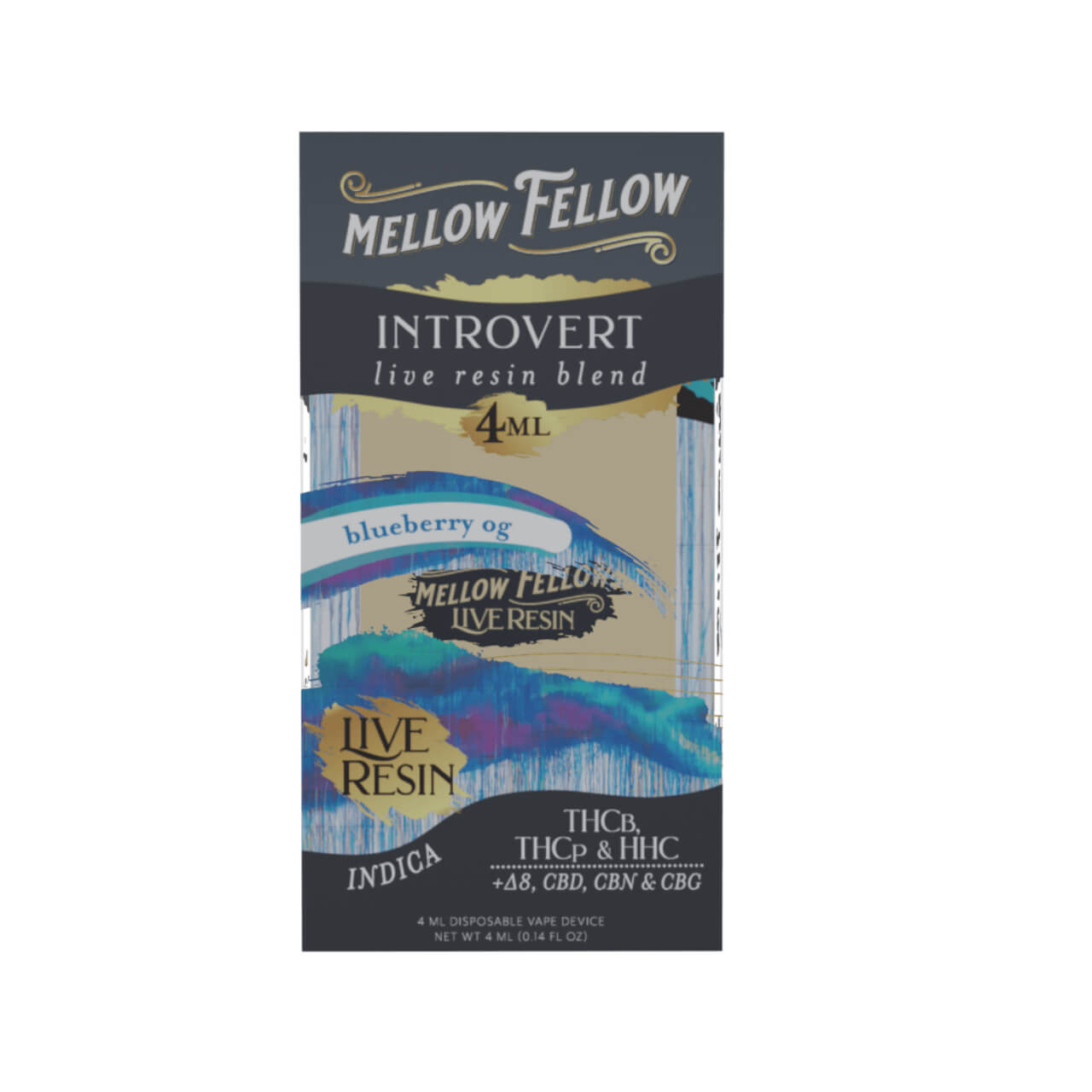 Mellow Fellow Live Resin Blend Disposable - 4ML - Image 10