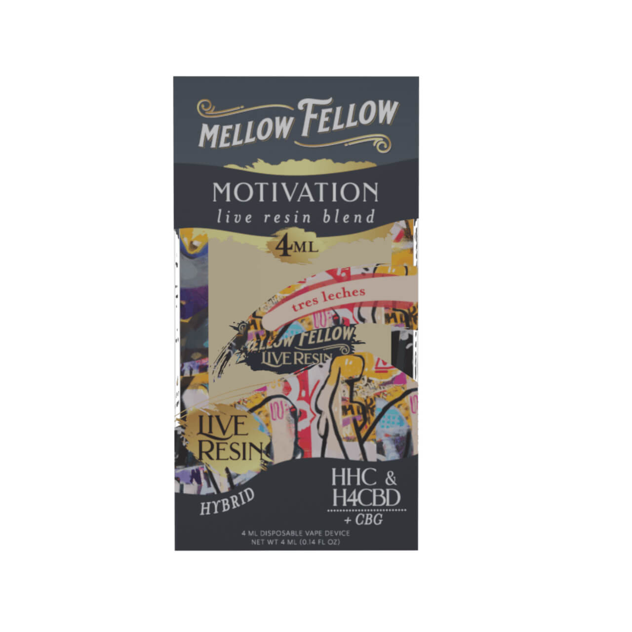 Mellow Fellow Live Resin Blend Disposable - 4ML - Image 11