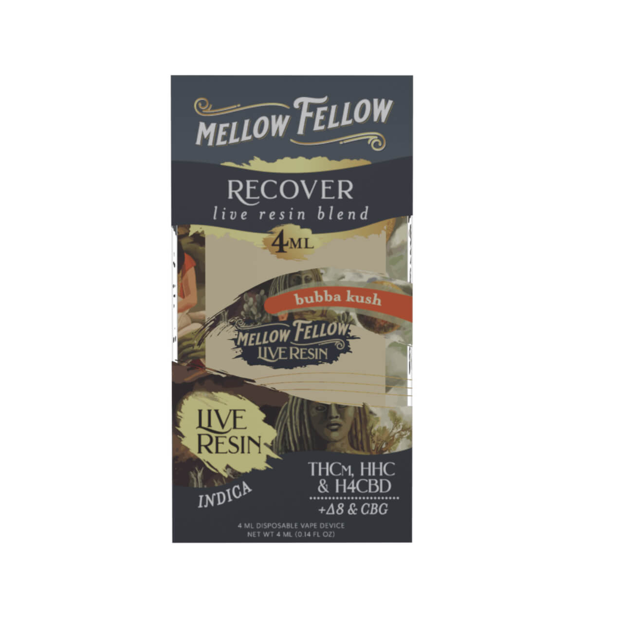 Mellow Fellow Live Resin Blend Disposable - 4ML - Image 12
