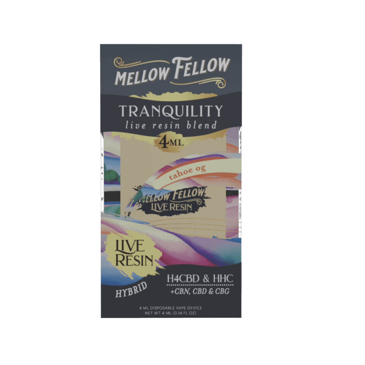 Mellow Fellow Live Resin Blend Disposable - 4ML