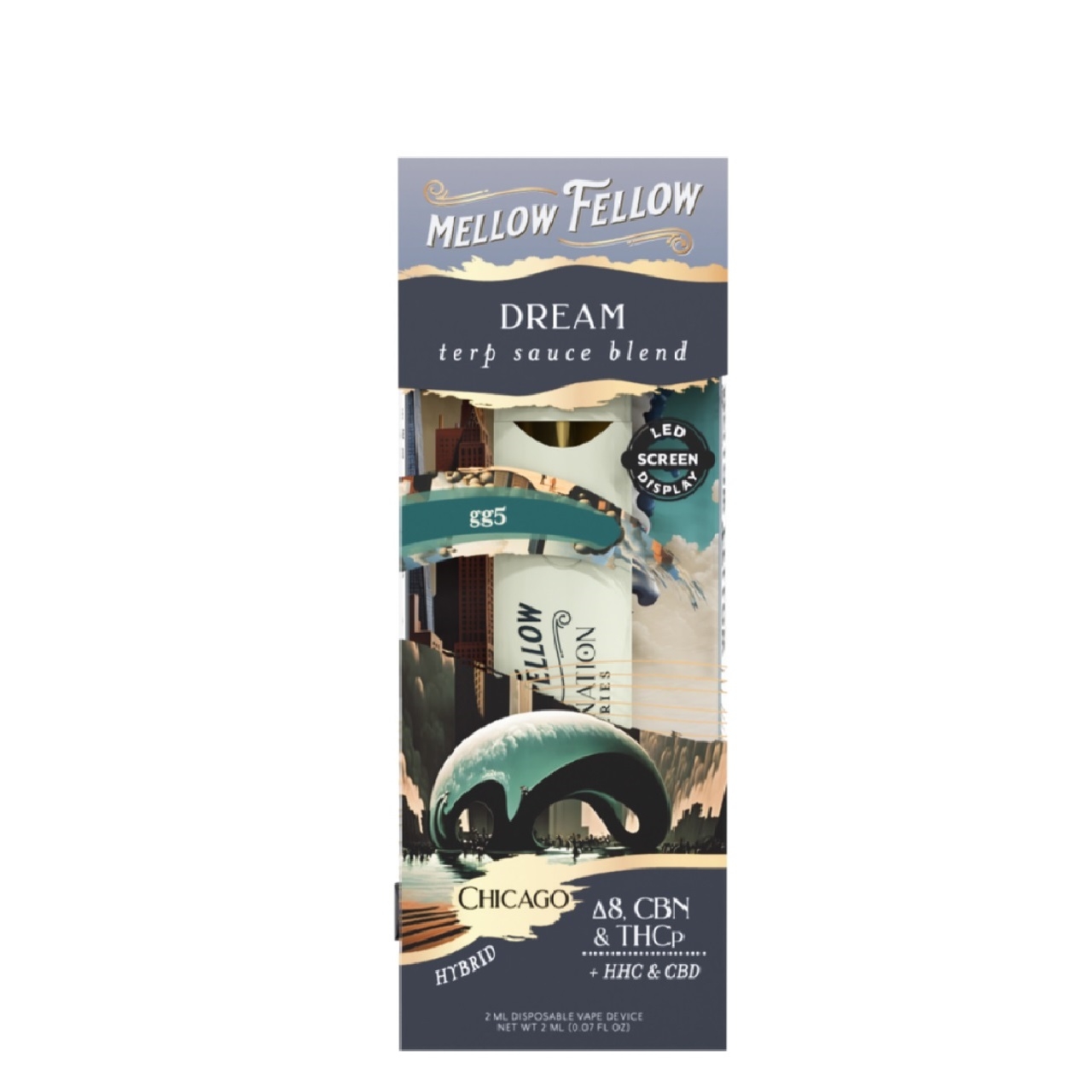 Mellow Fellow Terp Sauce Blend Disposable 2ML - Image 5